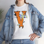 Load image into Gallery viewer, Halloween &quot;V&quot;  Logo Tee + Download
