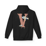 Load image into Gallery viewer, &quot;Fall Into Greatness&quot; Vanish Iconic V Large Logo Hoodie
