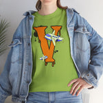 Load image into Gallery viewer, Halloween &quot;V&quot;  Logo Tee + Download
